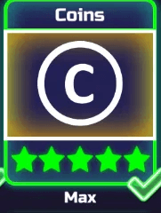 Coins card