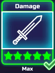 Damage card