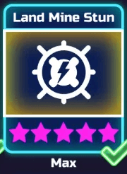Land Mine Stun card
